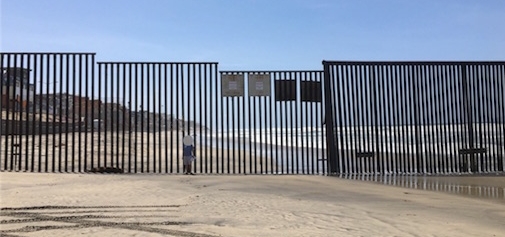 アメリカとメキシコの国境線