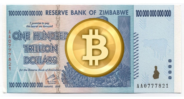ジンバブエの破たんでビットコインの需要が急騰