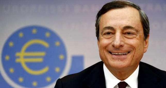 ECB総裁のマリオ・ドラギ総裁